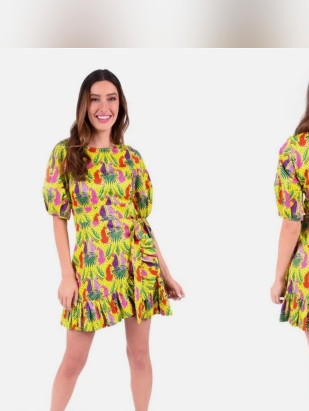 NWT Emily McCarthy Lola Wrap Dress